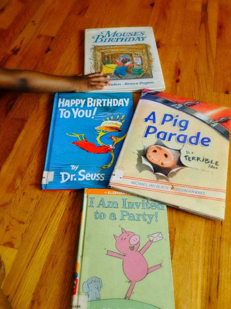 homeschooling - books about celebrating and parties